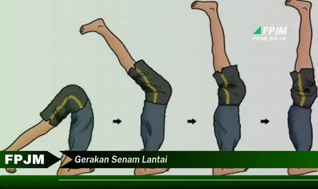 gerakan senam lantai