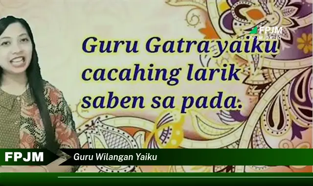 guru wilangan yaiku