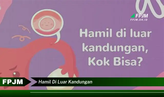 hamil di luar kandungan