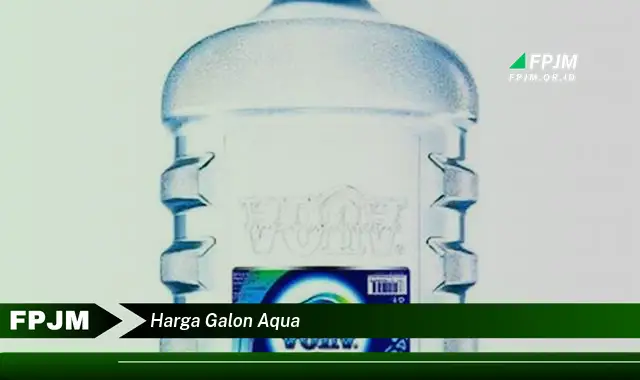 harga galon aqua