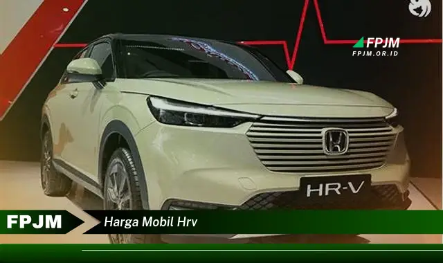 harga mobil hrv