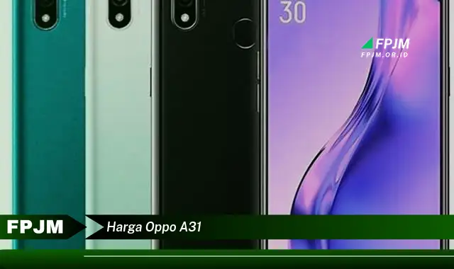 harga oppo a31