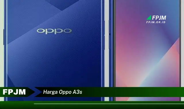 harga oppo a3s