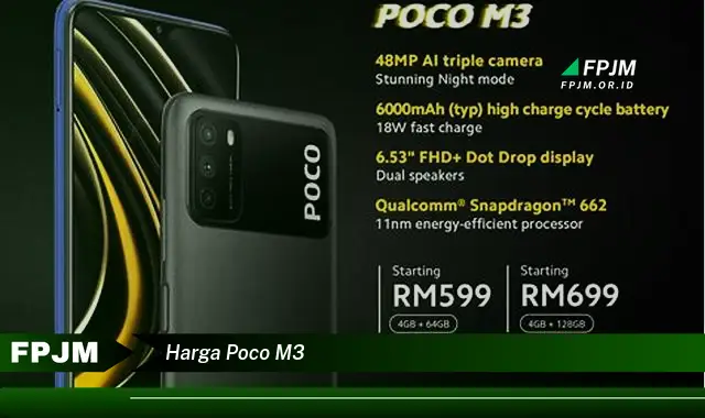 harga poco m3