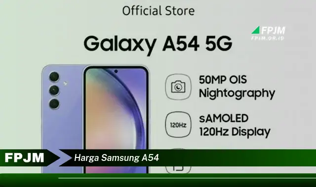 harga samsung a54