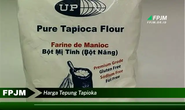 harga tepung tapioka