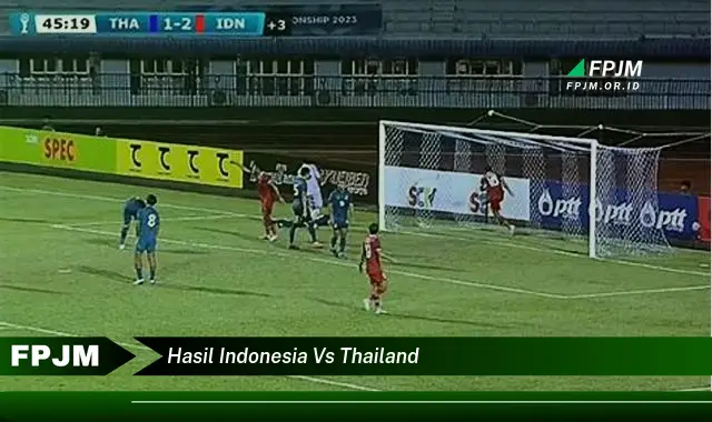 hasil indonesia vs thailand