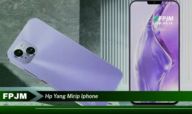 hp yang mirip iphone