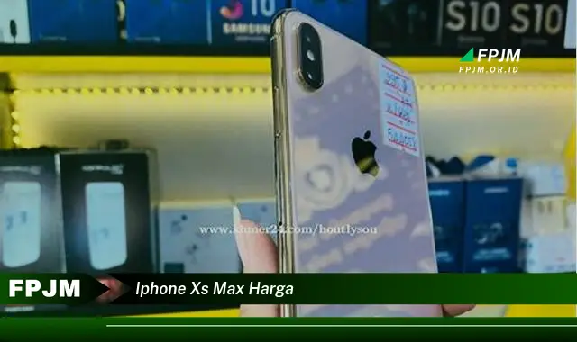 iphone xs max harga