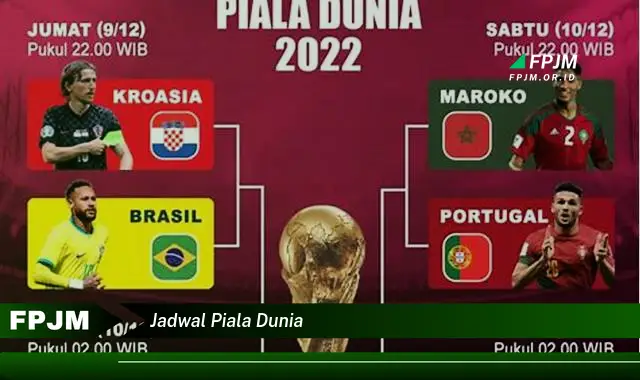 jadwal piala dunia