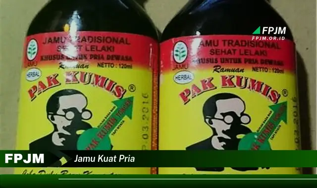 jamu kuat pria