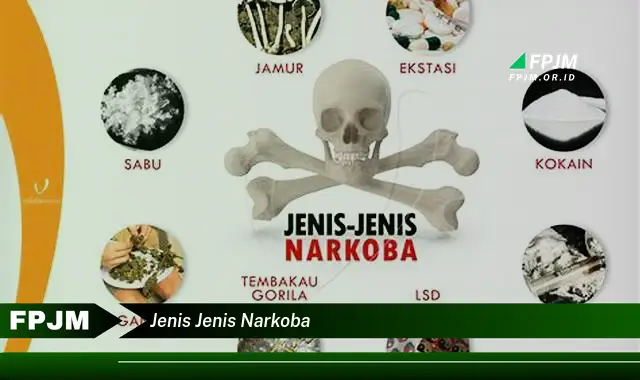 jenis jenis narkoba