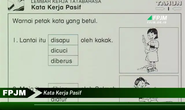 kata kerja pasif