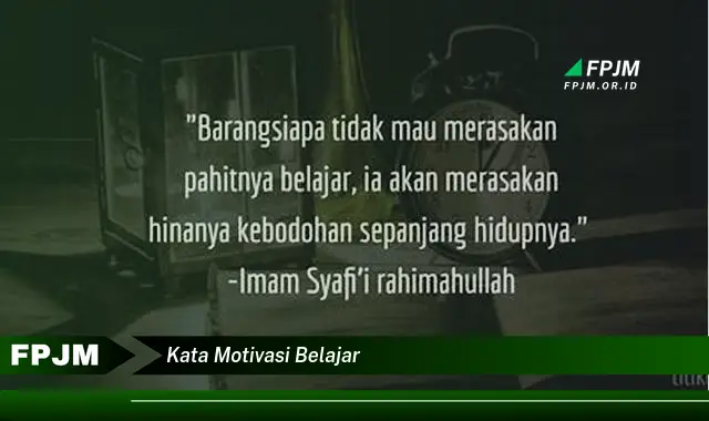 kata motivasi belajar