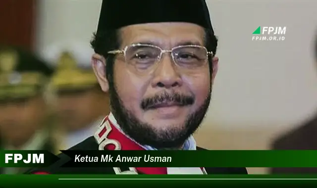 ketua mk anwar usman