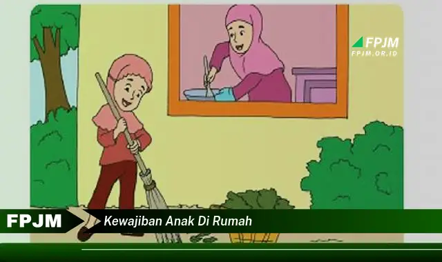 kewajiban anak di rumah