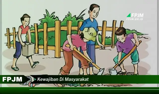 kewajiban di masyarakat