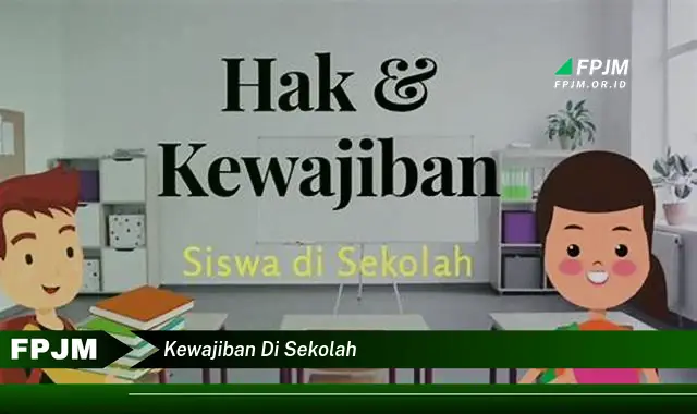 kewajiban di sekolah