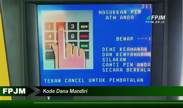 kode dana mandiri