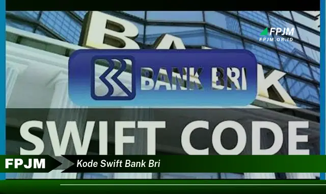 kode swift bank bri