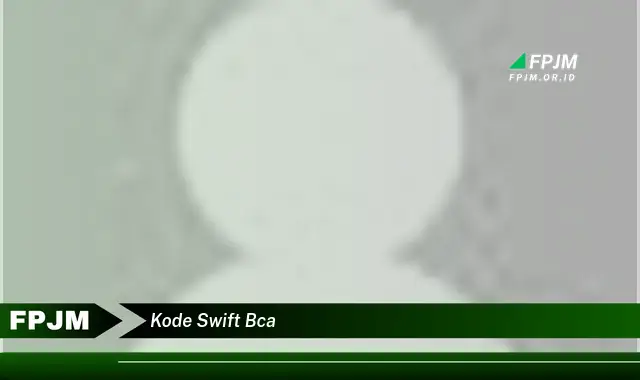 kode swift bca