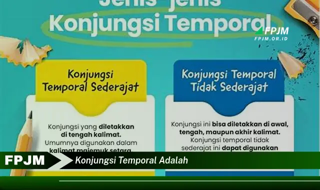 konjungsi temporal adalah