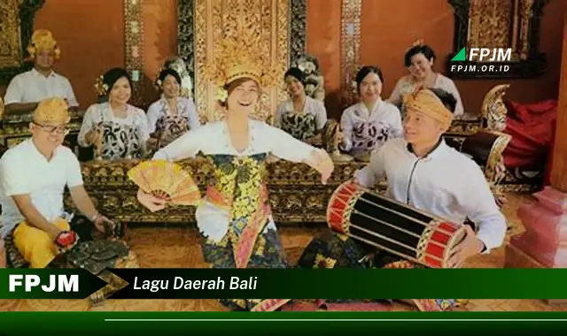 lagu daerah bali