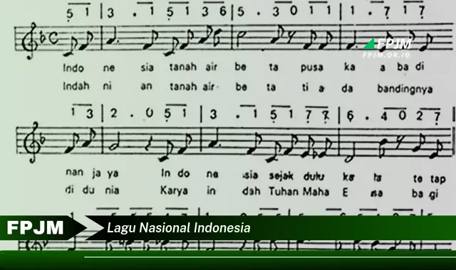 lagu nasional indonesia