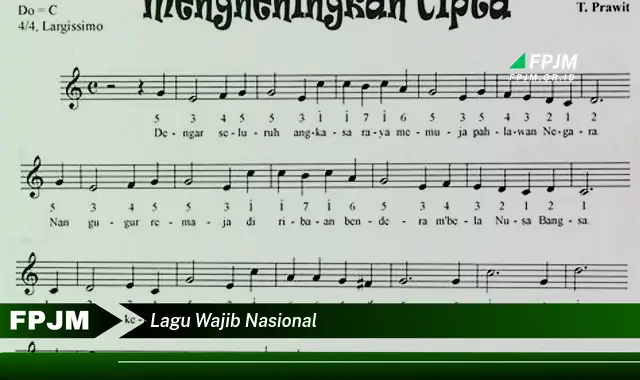 lagu wajib nasional