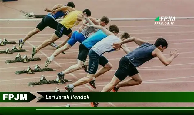 lari jarak pendek