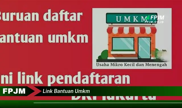 link bantuan umkm