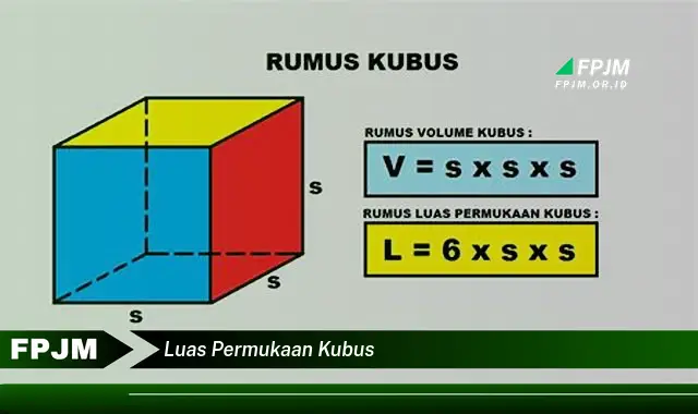 luas permukaan kubus