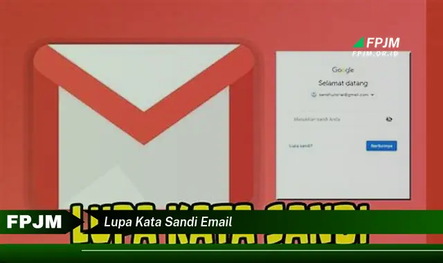 lupa kata sandi email