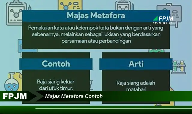 majas metafora contoh