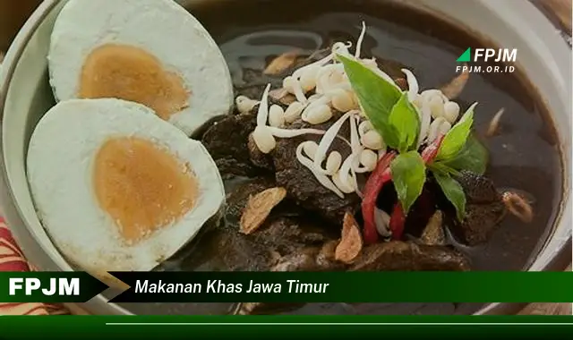 makanan khas jawa timur