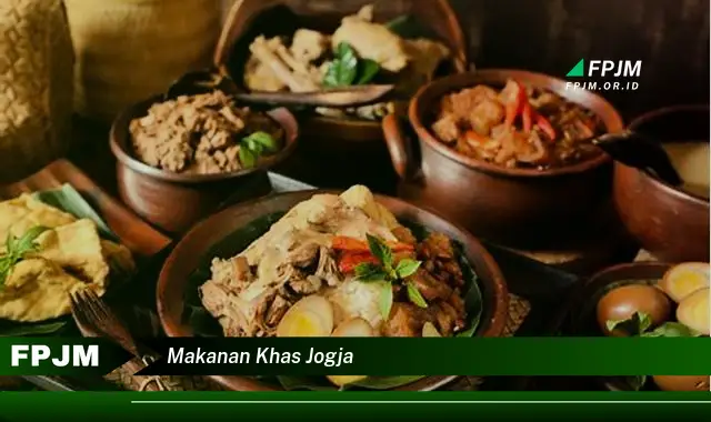 makanan khas jogja