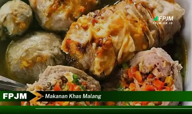 makanan khas malang