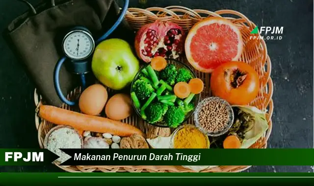 makanan penurun darah tinggi