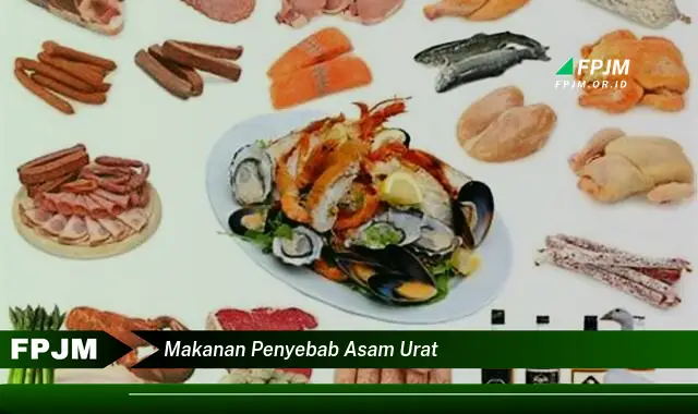 makanan penyebab asam urat