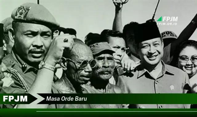 masa orde baru