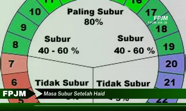 masa subur setelah haid