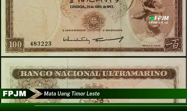 mata uang timor leste