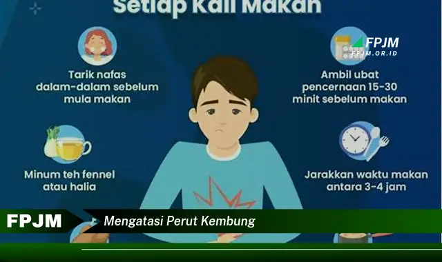 mengatasi perut kembung