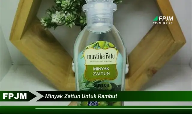 minyak zaitun untuk rambut