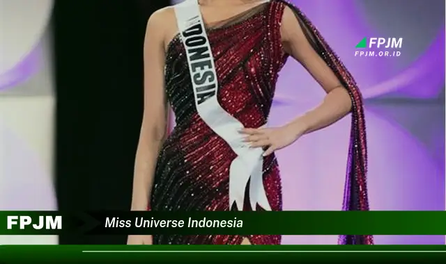 miss universe indonesia