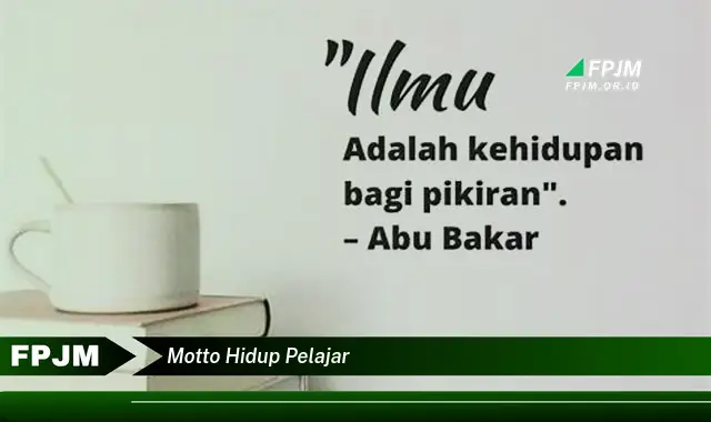 motto hidup pelajar