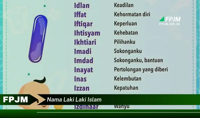 nama laki laki islam