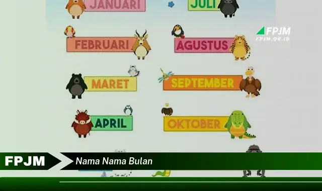 nama nama bulan