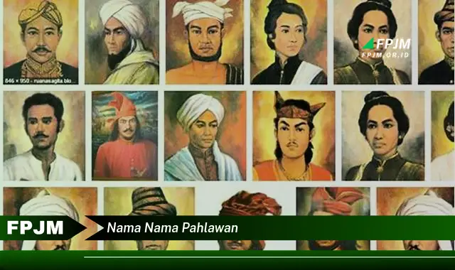 nama nama pahlawan