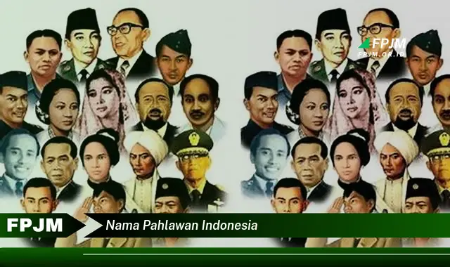 nama pahlawan indonesia
